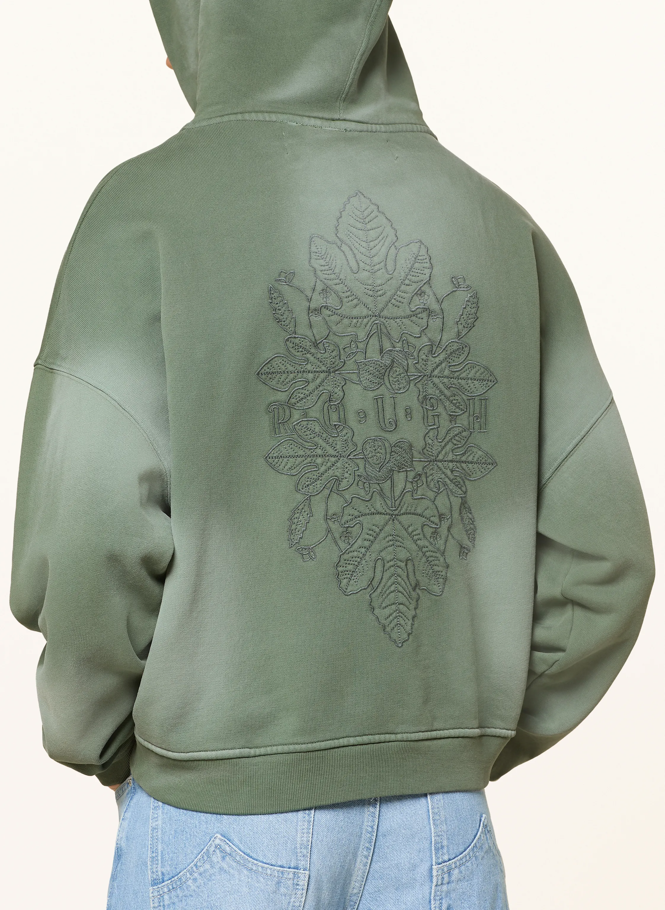 rough. Hoodie FIG LEAF
