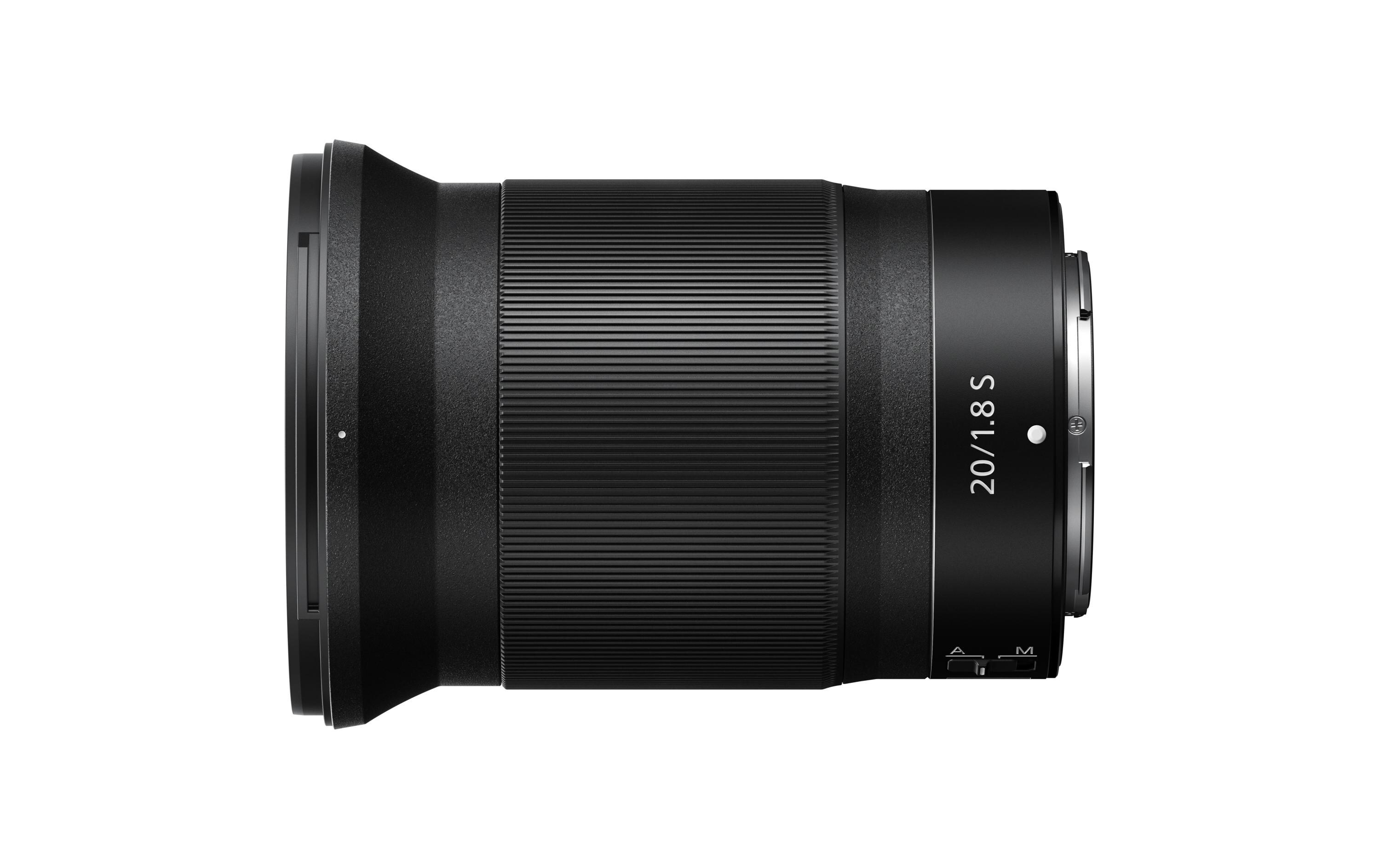 Festbrennweite NIKKOR Z 20mm F/1.8 S – Nikon Z<br>Ultraweitwinkel-Festbrennweitenobjektiv mit hoher Lichtstärke von F/1.8