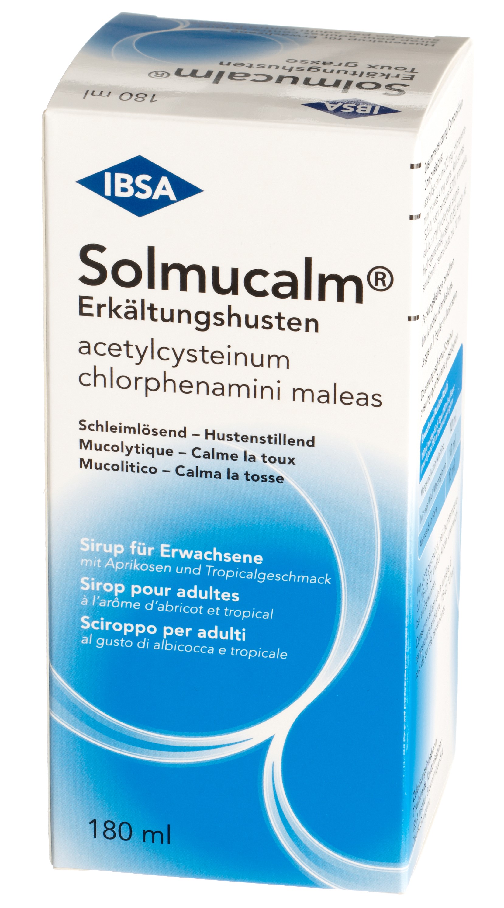 SOLMUCALM Erkältungshusten<br>180 ml, Flasche, Sirup