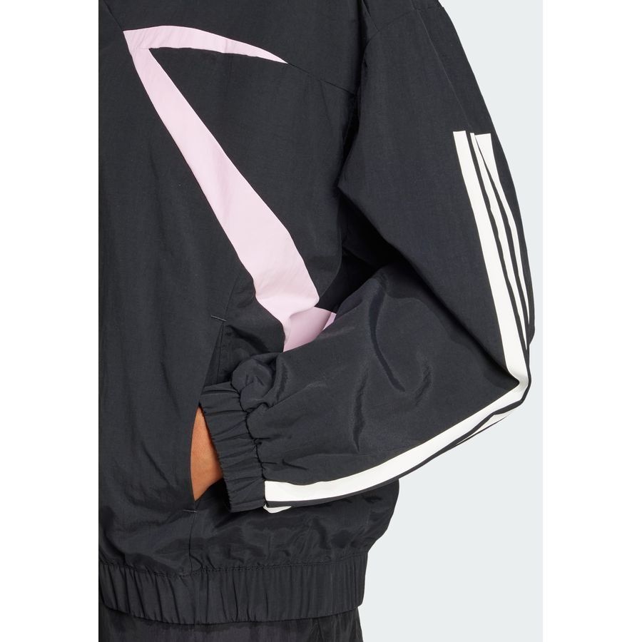 Adidas Veste de survêtement toile Color Block 3 bandes Tiro Cut