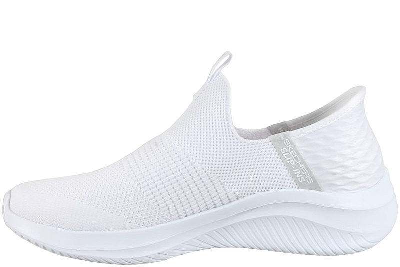 SKECHERS SLIP-INS ULTRA FLEX 3.0 COZY STREAK WHITE
