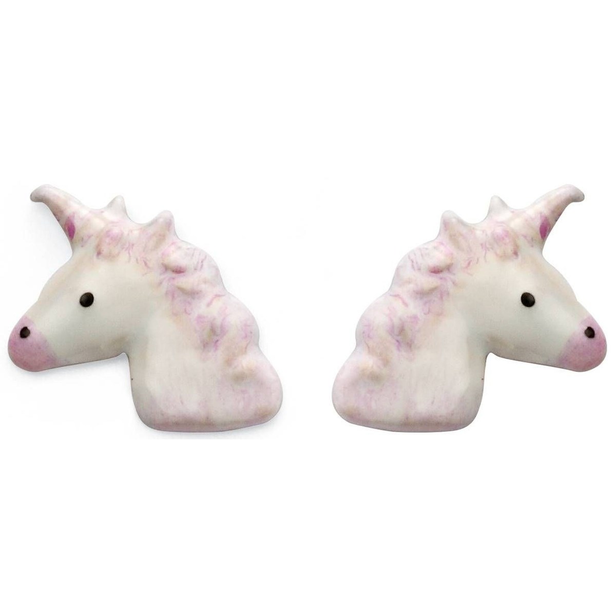 Boucle d'oreille Licorne en argent 925/1000