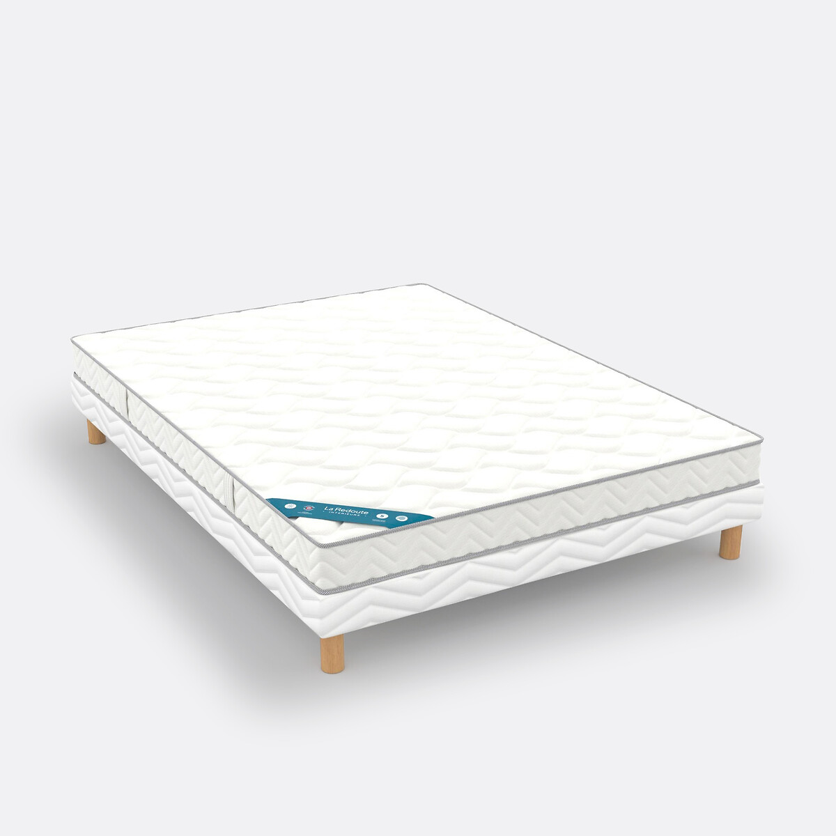 LA REDOUTE INTERIEURS<br>Colchão com 594 molas ensacadas, fixo, 19 cm de altura