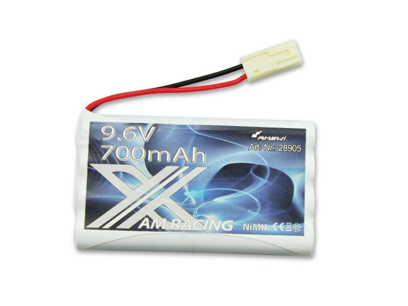 Amewi RC-Akku NiMH 700 mAh 9.6 V 8 Zellen NiMH-Akku für Fahrzeuge