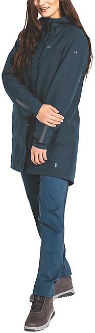 VAUDE - VESTE IMPERMEABLE CYCLIST PADDED PARKA II W