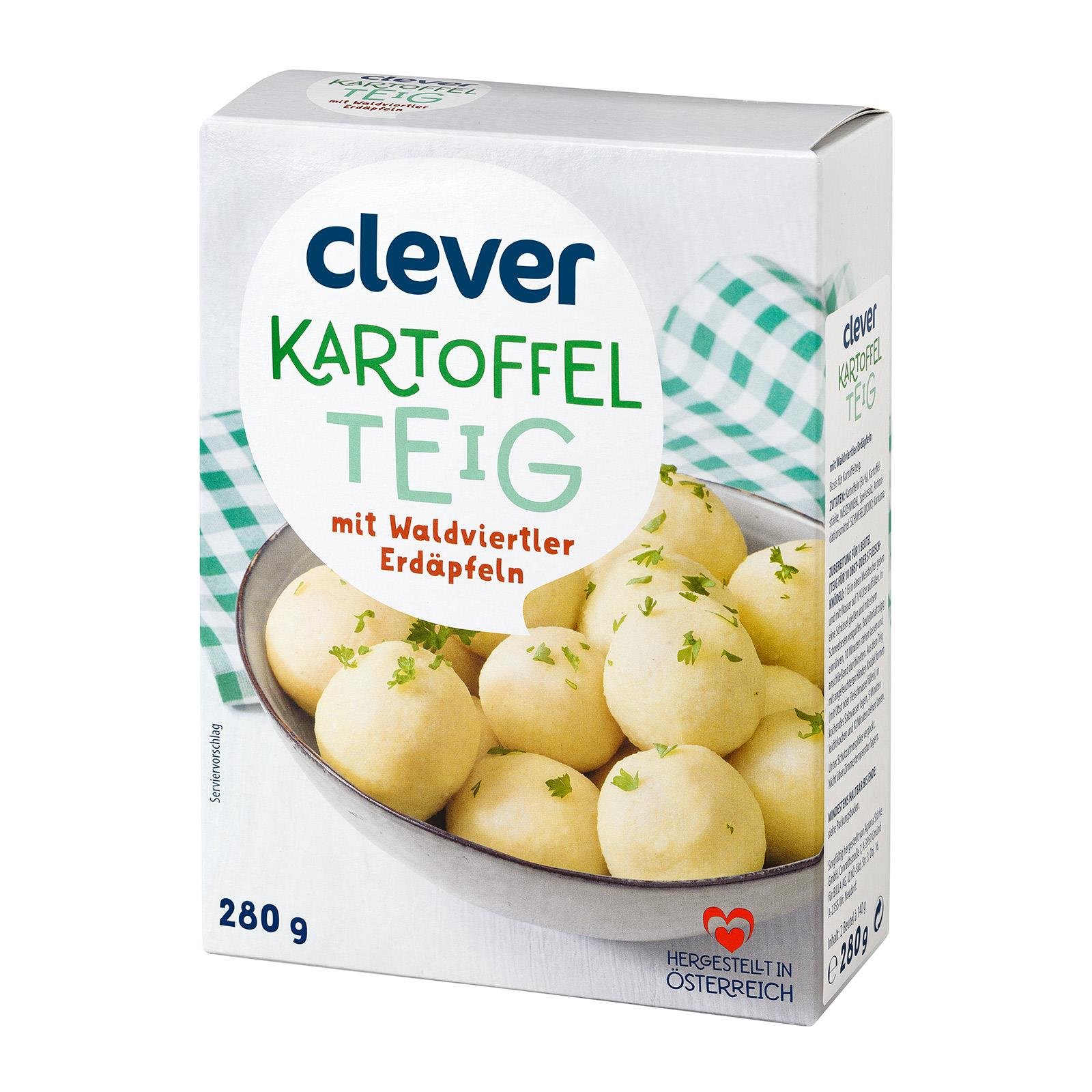 Clever Kartoffelteig