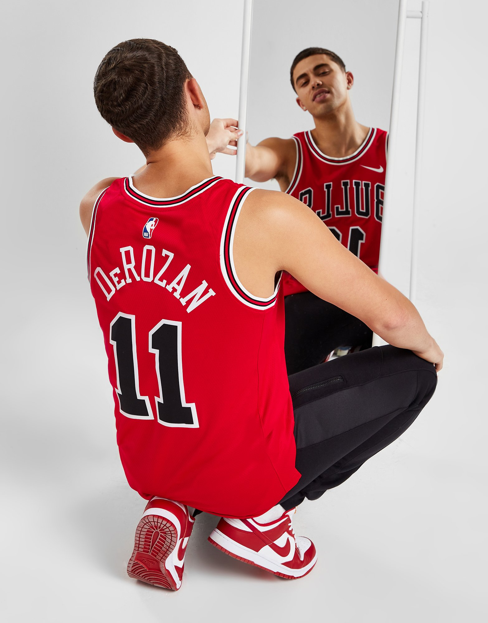 Nike NBA Chicago Bulls DeRozan #11 Jersery
