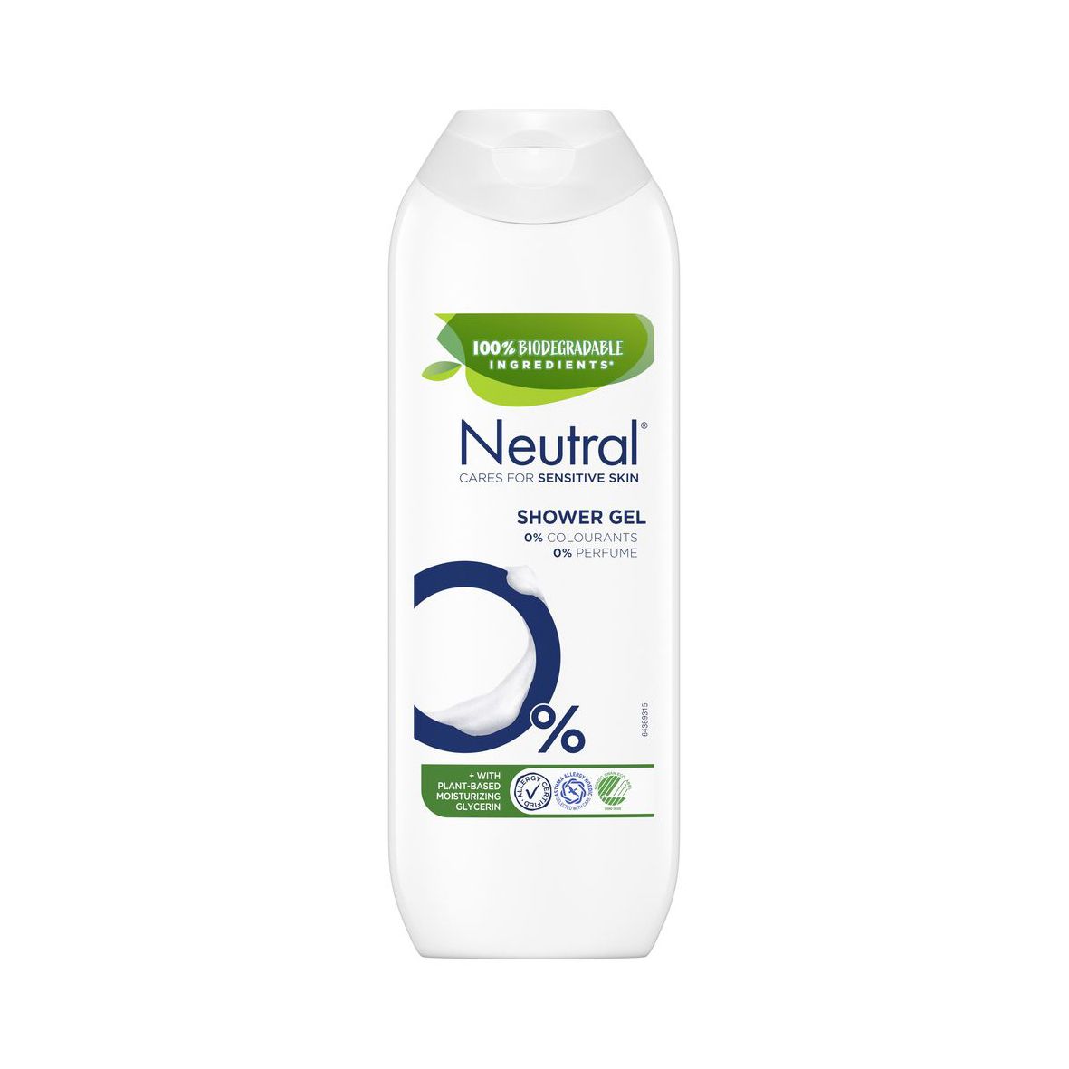 Dusjsåpe Parfymefri 250ml