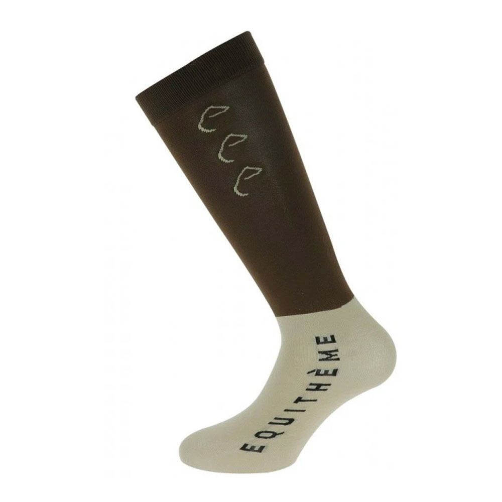 Equitheme COMP - Chaussettes brun