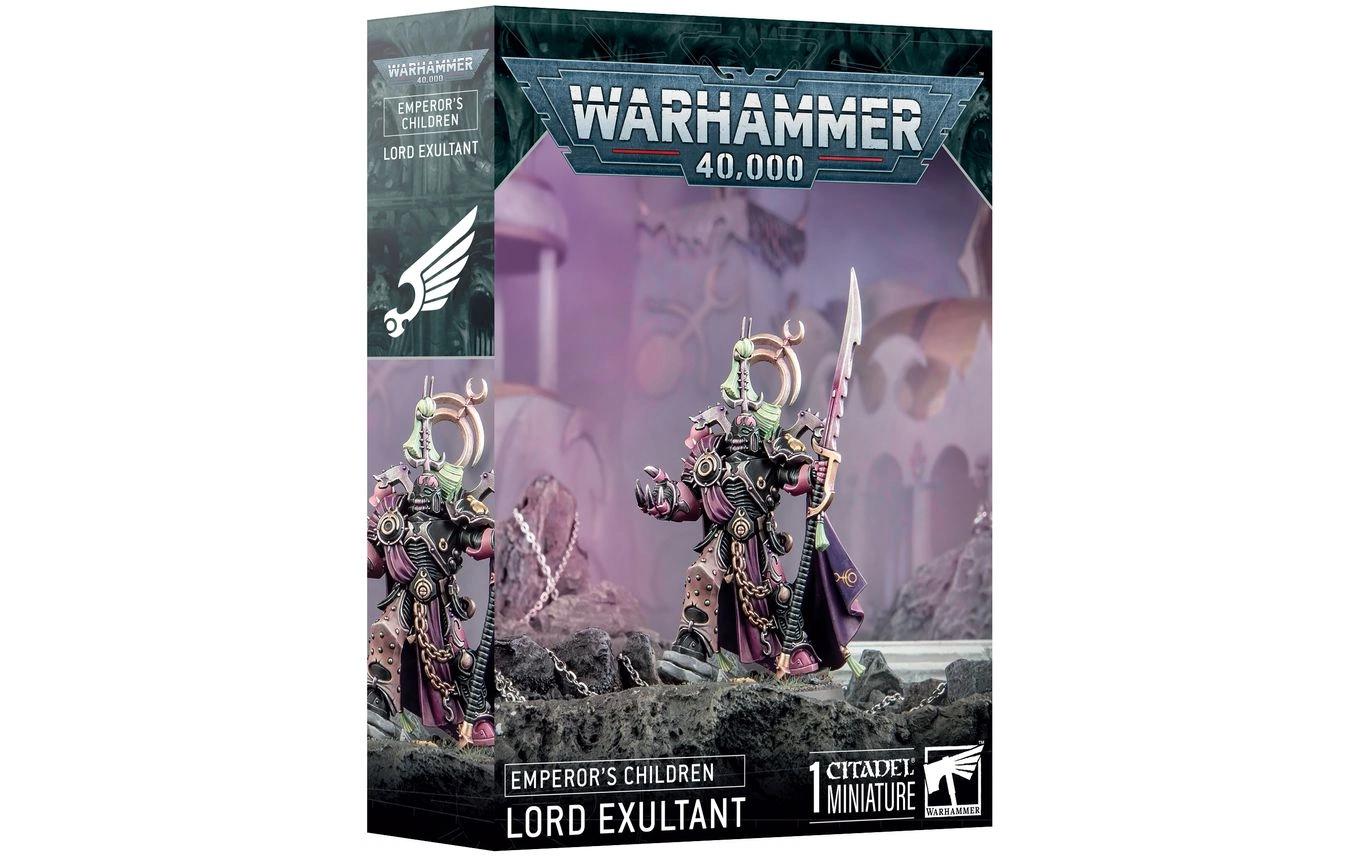 Figur Warhammer 40K Emperors ChildrenWarhammer 40.000, Fürst des Überschwangs – Bausatz