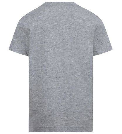 Nike T-Shirt - Grau Meliert m. Weiß
