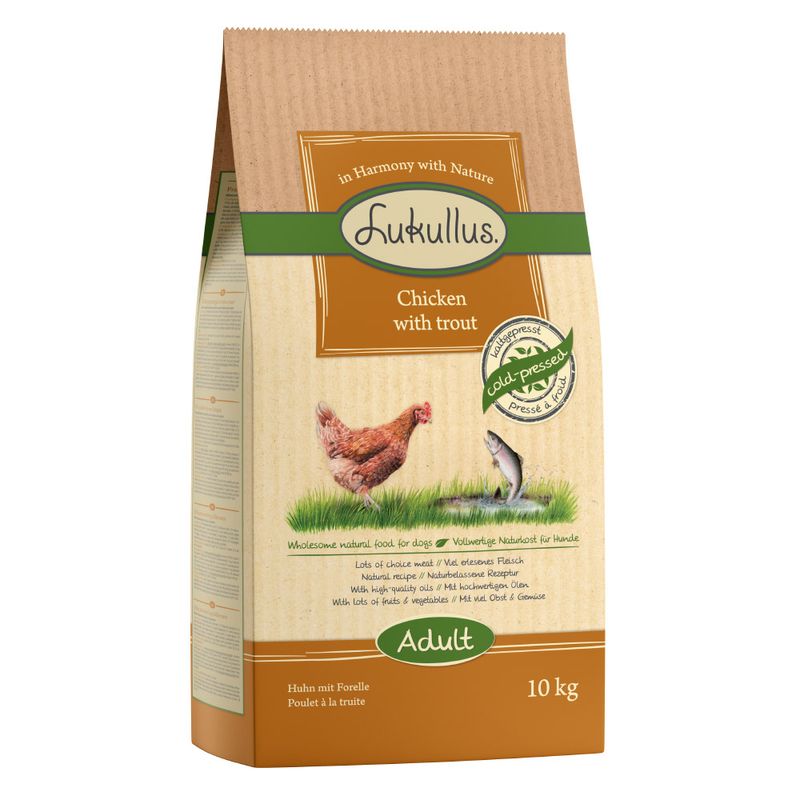 Lukullus poulet, truite