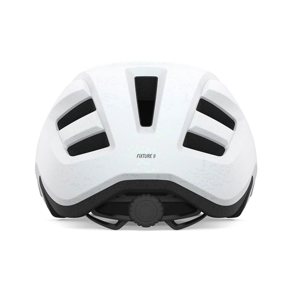 Giro FIXTURE II - Casque VTT Femme mat white/green
