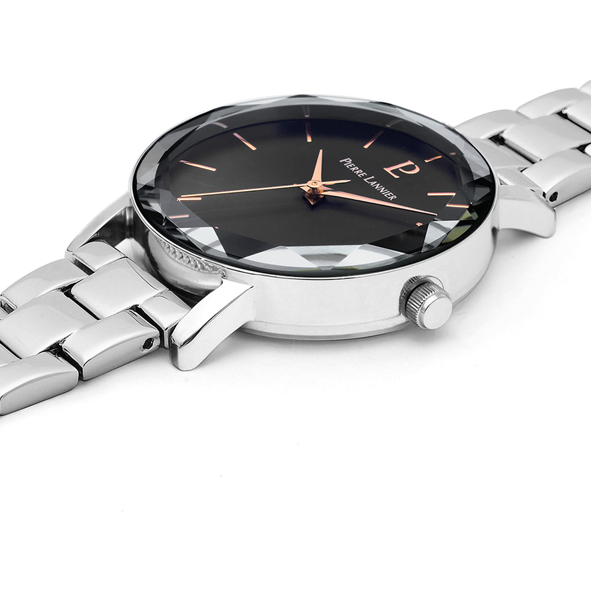 Montre Pierre Lannier femme bracelet acier
