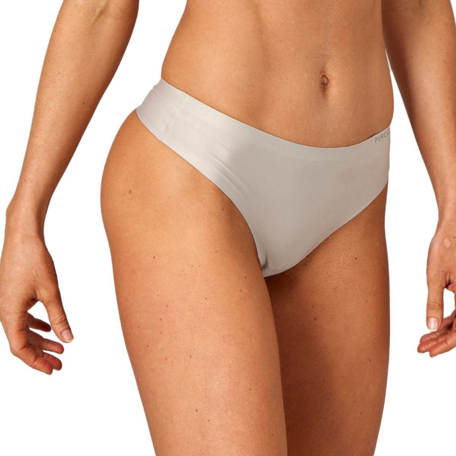 Pure Lime Microfibre String 2-Pack Dames