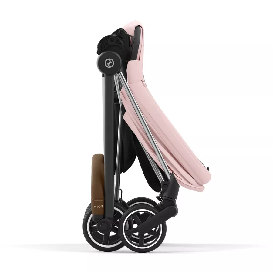 cybex PLATINUM Kombikinderwagen New Mios Chrome Brown Peach Pink