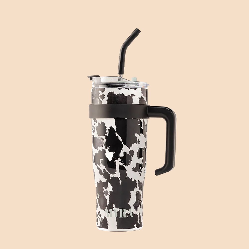 Myra Bag Wide Wyoming Tumbler Black - White