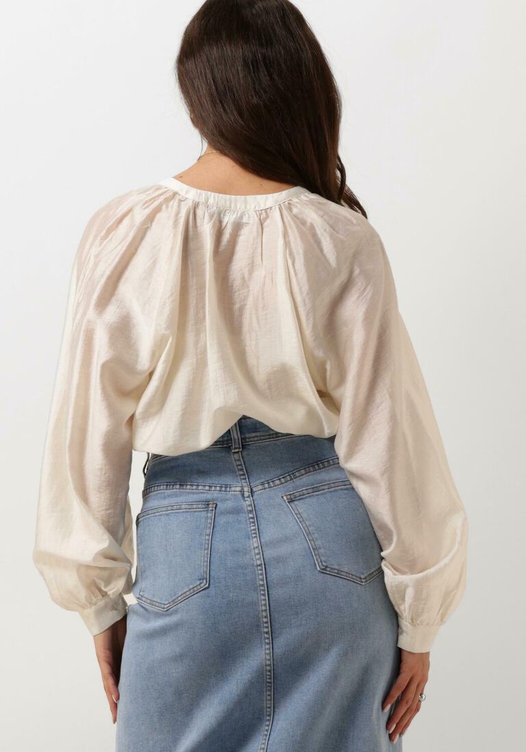 MSCH COPENHAGEN ecru msch copenhagen blouse mschvarsha romina top