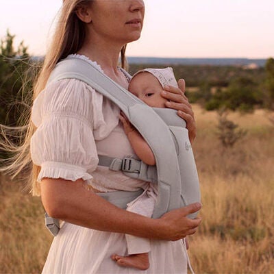 Ergobaby Embrace Soft Air Mesh Bæresele, Soft Grey