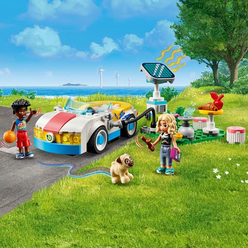 LEGO Friends Elbil Og Ladestander - 42609
