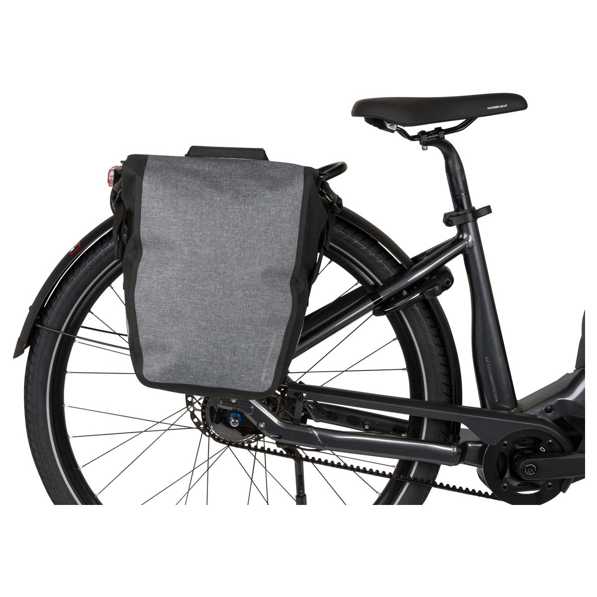 AGU Clean Shelter Click'nGo Medium enkele fietstas - Grey