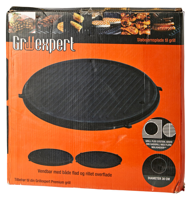 Grill Flex plade Ø30 cm - Grillexpert