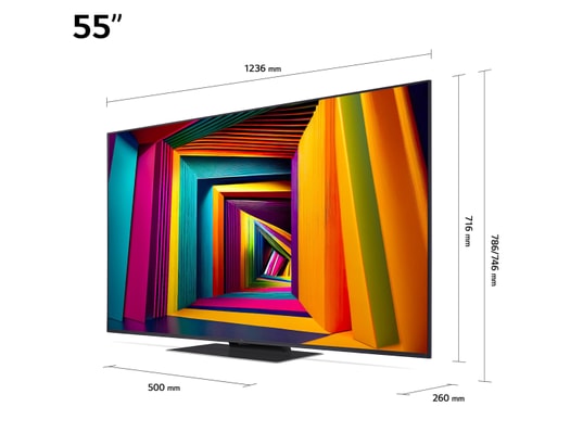 LG - TV LED 4K 139 cm 55UT91 webOS TV