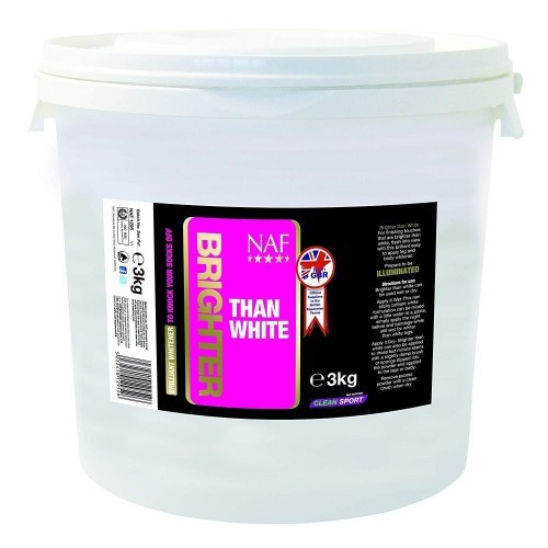 Clareador Brighter Than White para cavalos, branco