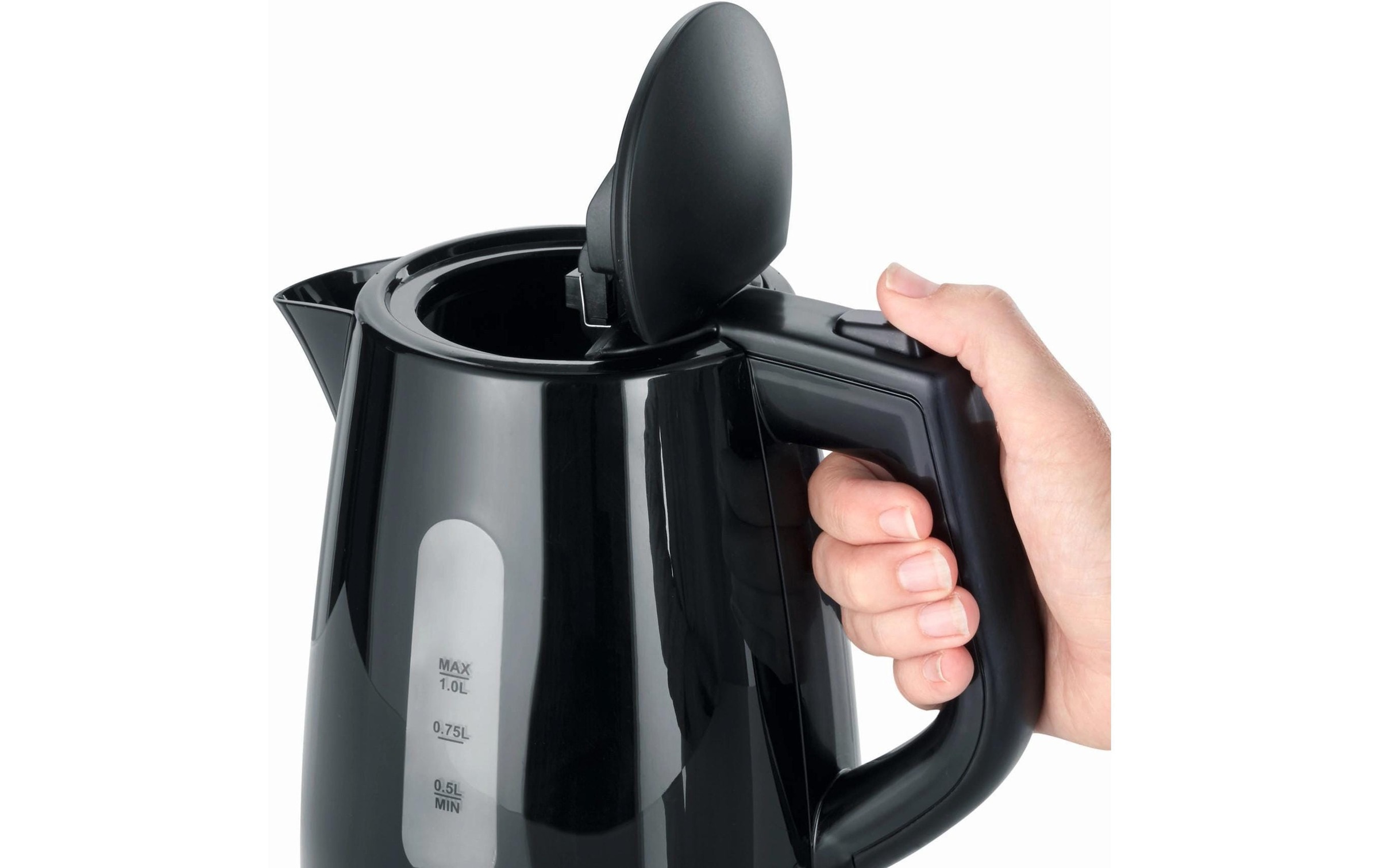 Severin Wasserkocher »WK 3410 1 l, Schwarz« 1 l 2200 W