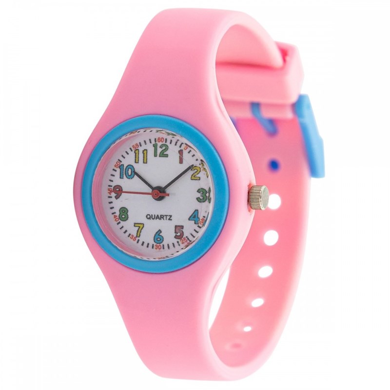 Montre Unisexe CHTIME bracelet Silicone Rose