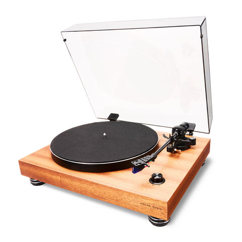 Argon Audio TT-4 MK2 – serieuze hi-fi platenspeler met fraaie afwerking Mahoniefineer