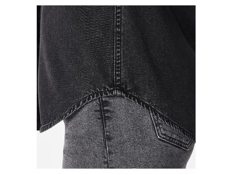Denim dames blouse