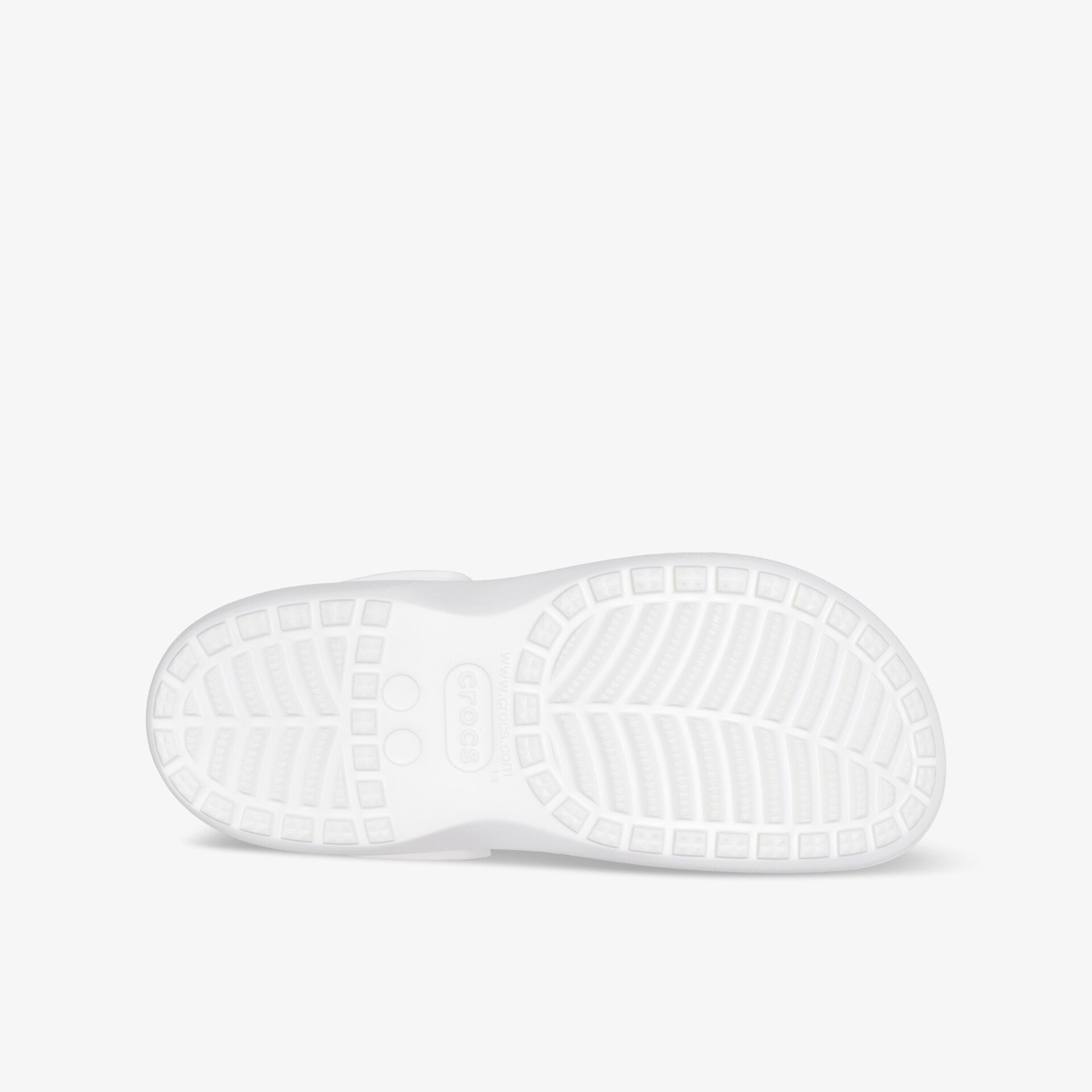 crocs Baya Platform Damen Badeschuhe weiß