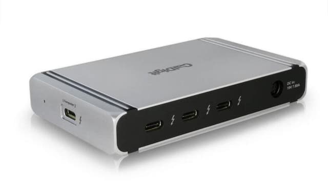 CalDigit ELEMENT Thunderbolt 4 hub 4xTB4 4x USB-A Gen 3.2 10 Gbps 8K Windows og Mac