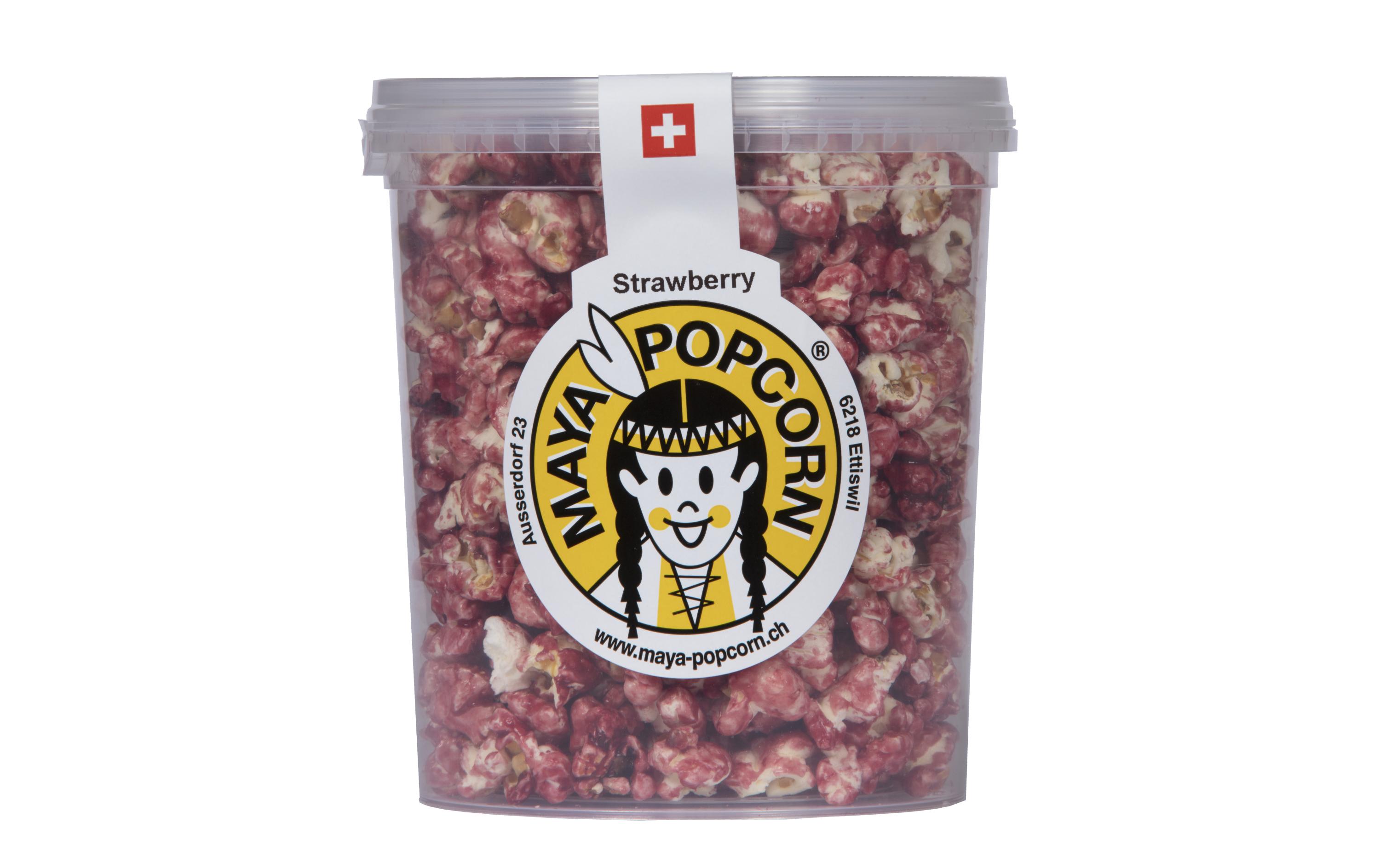 Popcorn  Erdbeer 100 gErdbeer-Popcorn