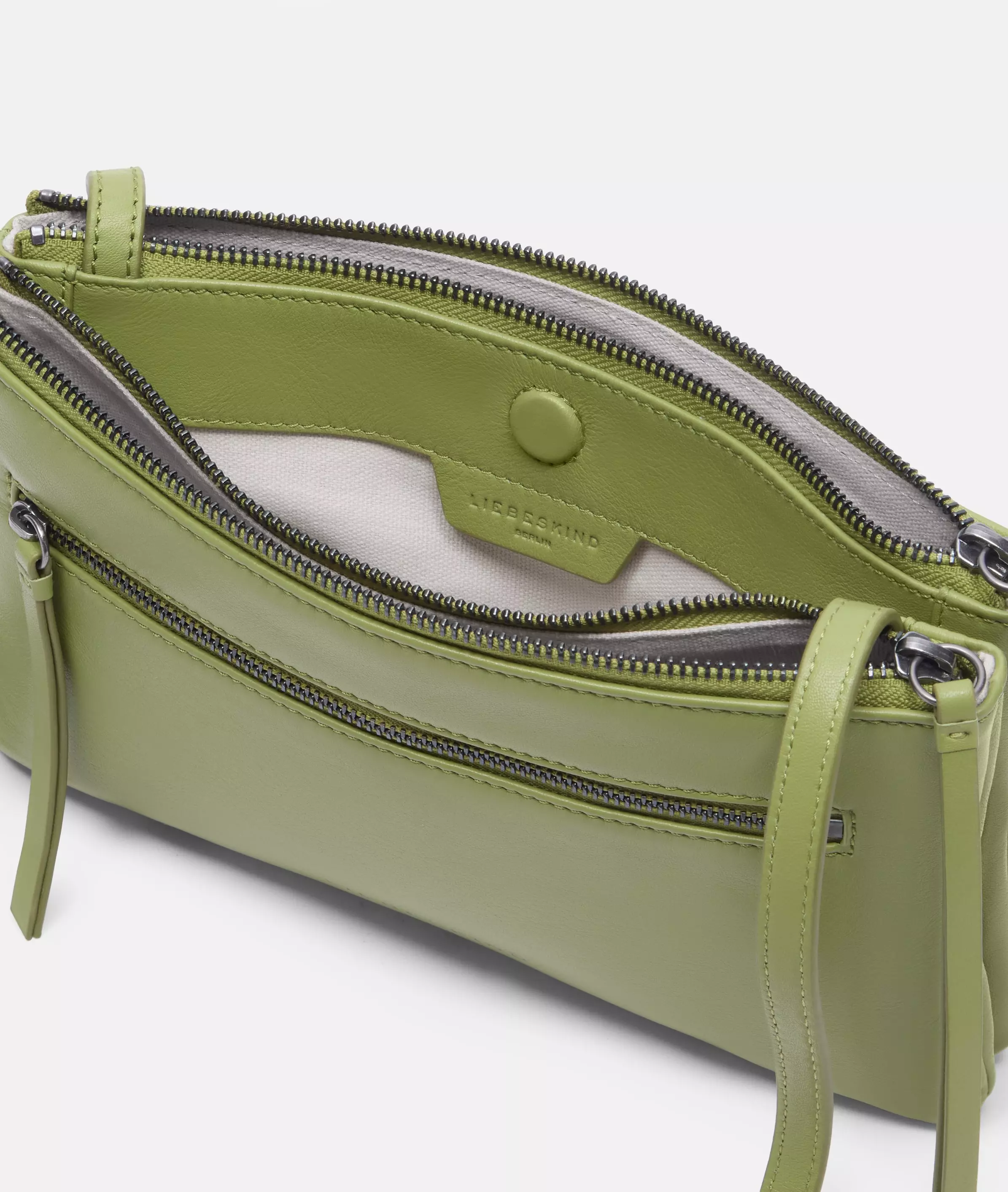 Crossbody Handy shoulder bag made from soft sheepskin