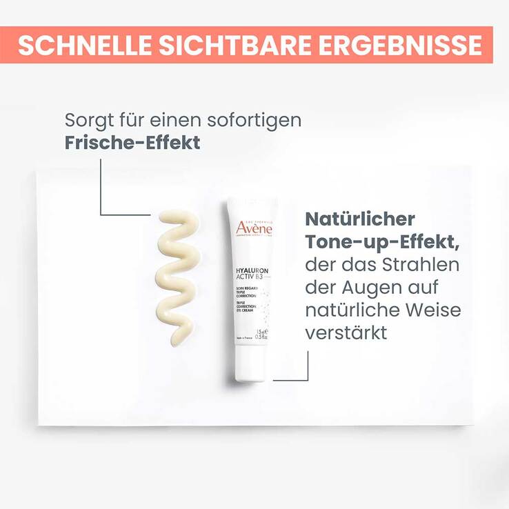 Avene Hyaluron Activ B3 dreifach korrigierende Augenpflege, 15 ml