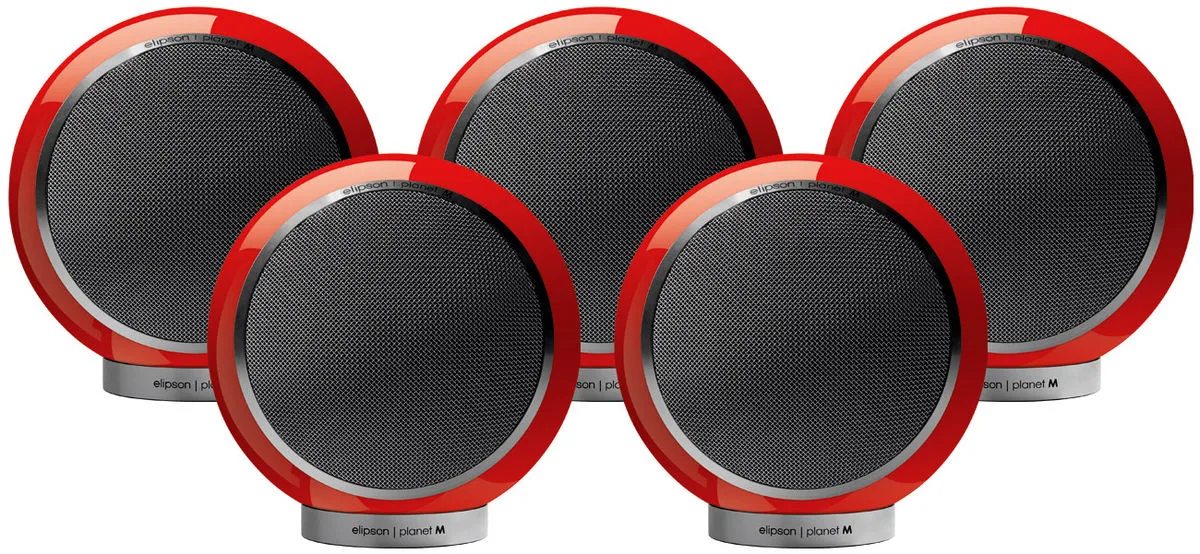 Elipson Planet M 5.0 Rouge Packs enceintes compactes