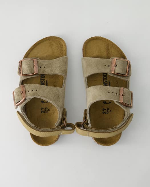 Birkenstock Milano AS Kids Sandalen in Beige