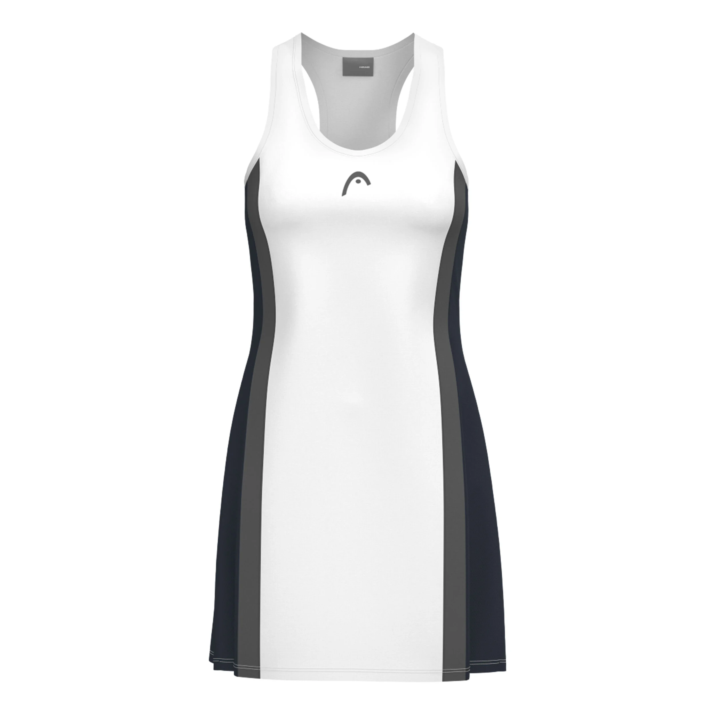 HEAD Club 25 Robe Femmes - Bleu Foncé , Blanc
