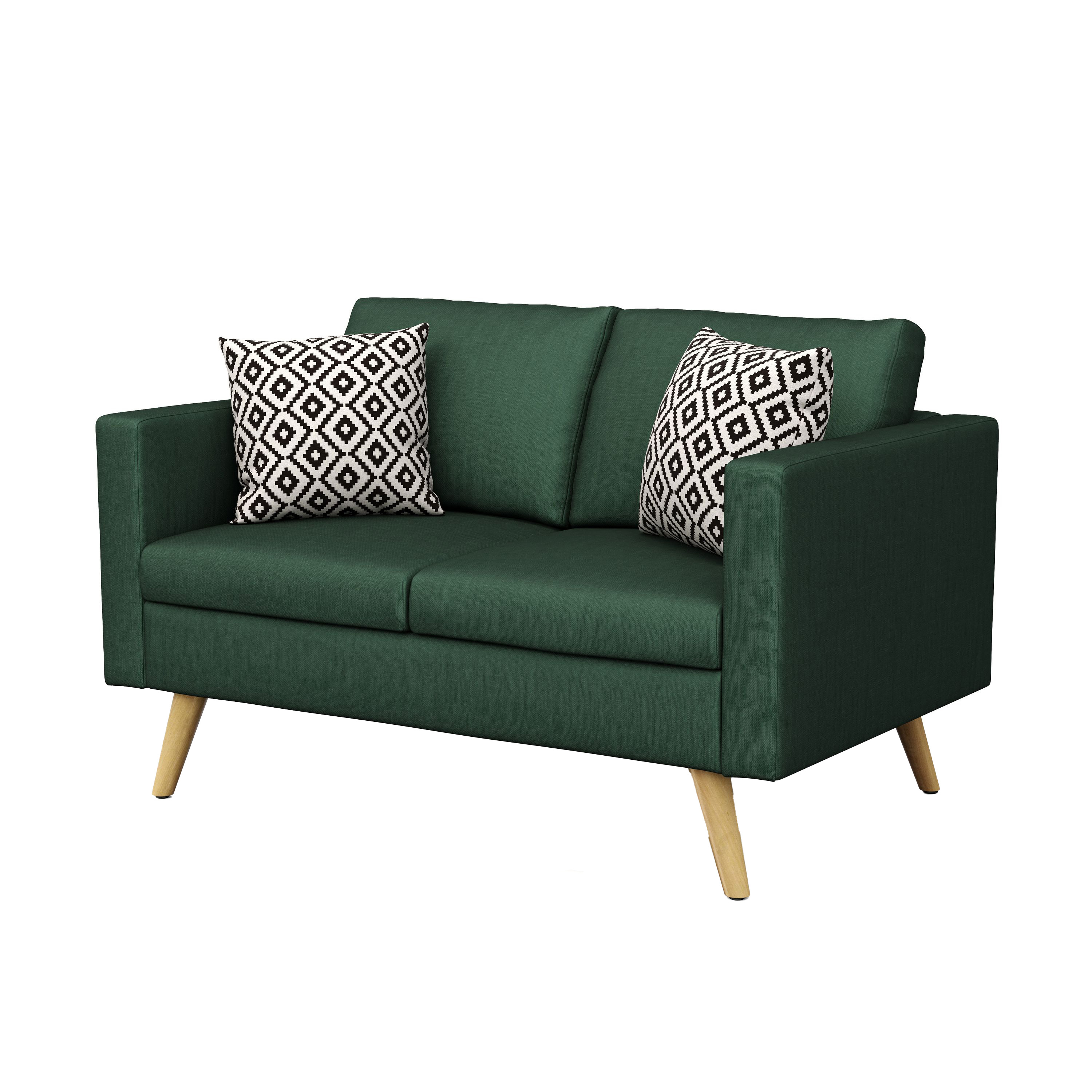 Sofa BLAIR 2-Sitzer dunkelgrün