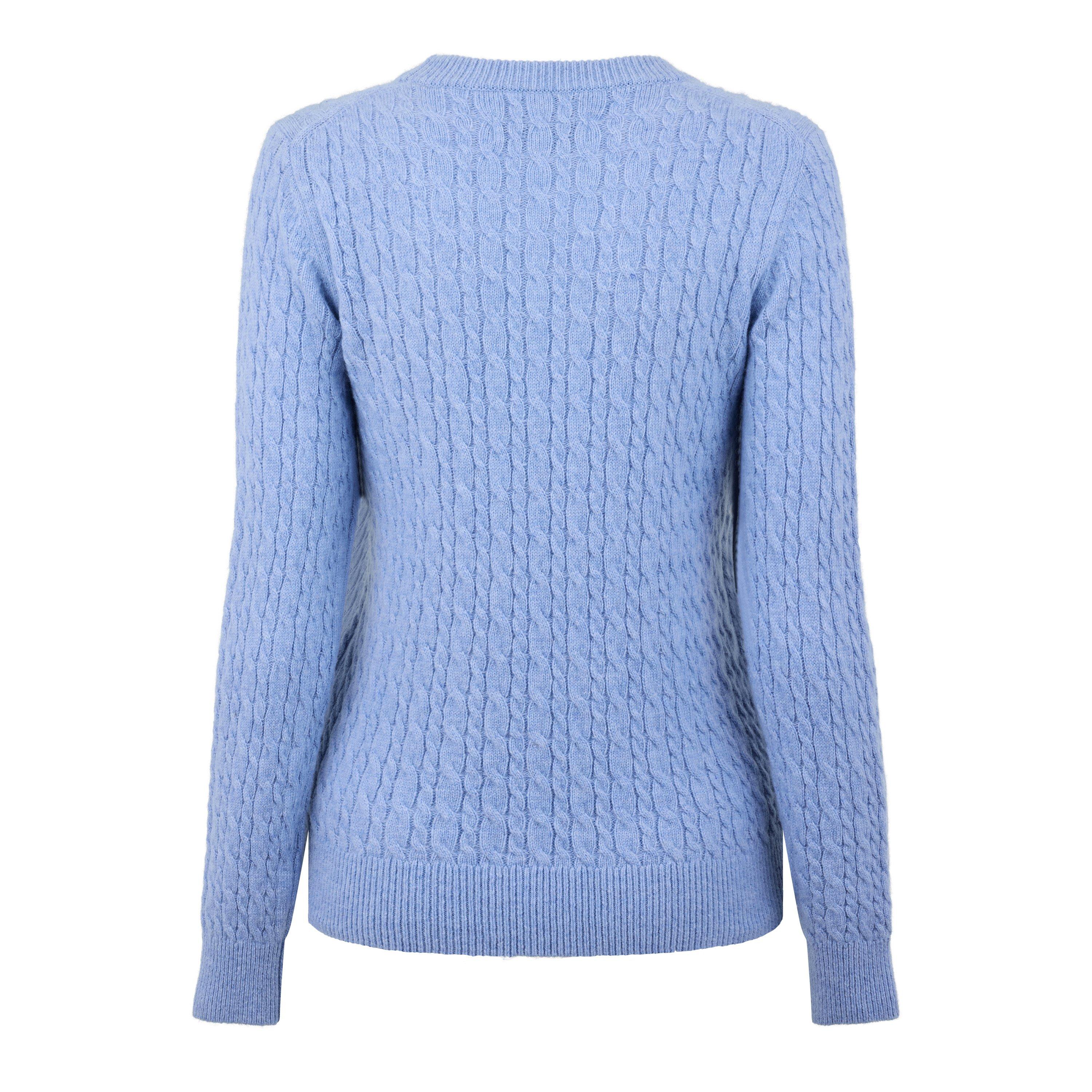 Jack Wills Tinsbury Merino Wool Blend Cable Knitted Jumper