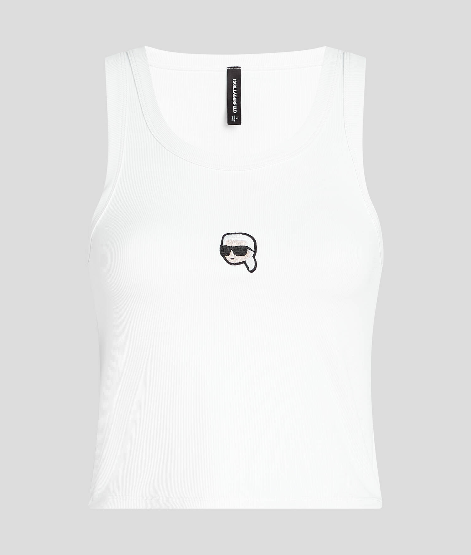 DÉBARDEUR CROPPED DE PYJAMA IKON - Blanc