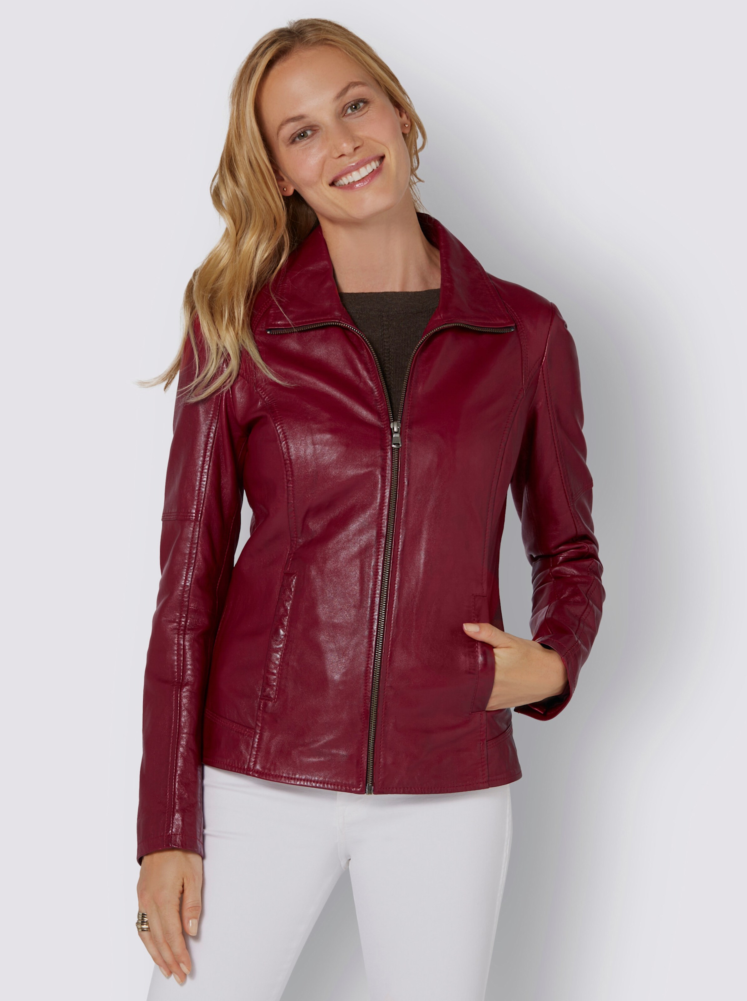 Lederjacke