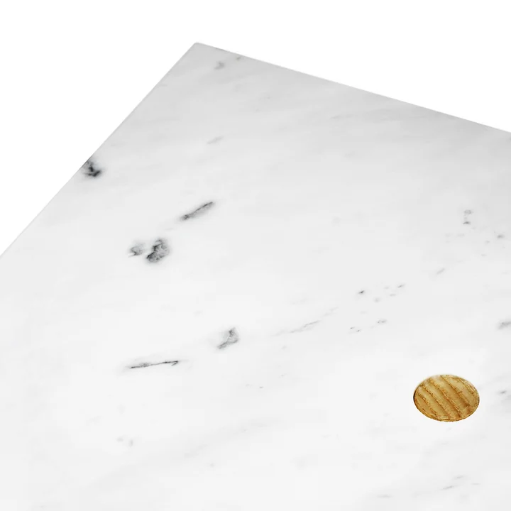 Normann Copenhagen - Solid Couchtisch, Marmor / Esche
