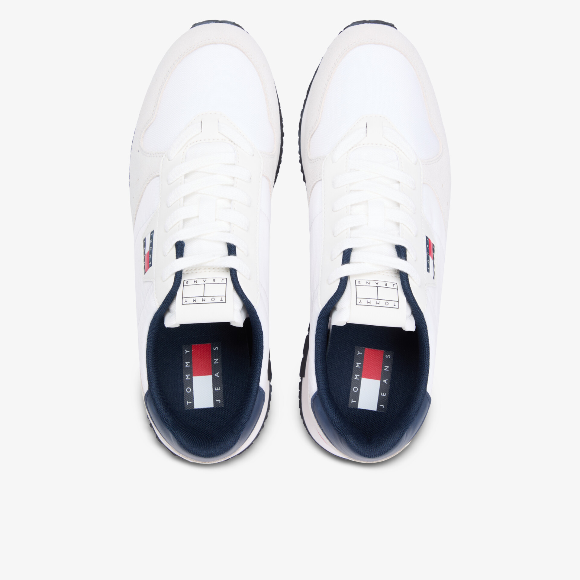 TOMMY JEANS Herren Sneaker Low weiß