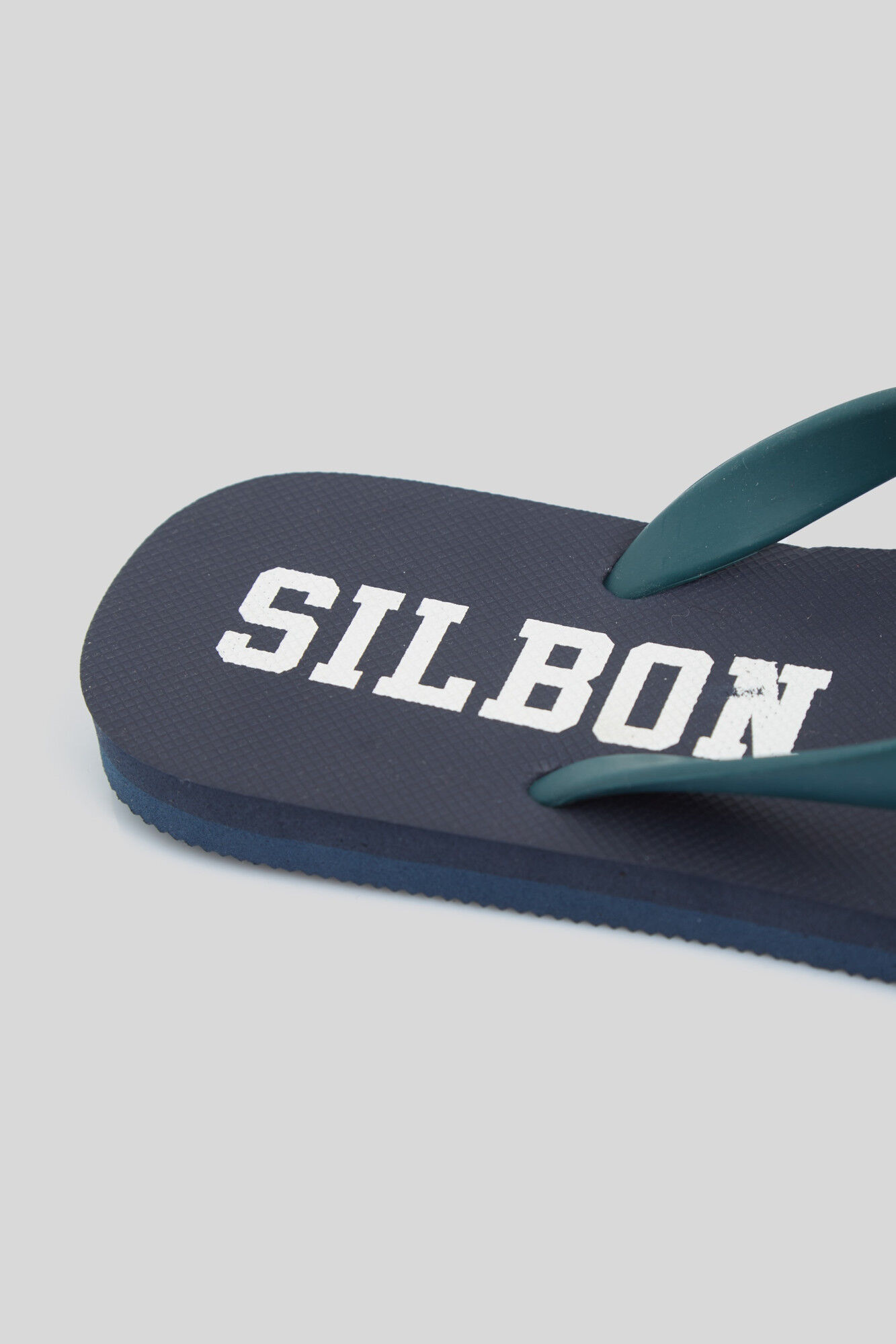 Chinelo clássico com letras verdes - Verde