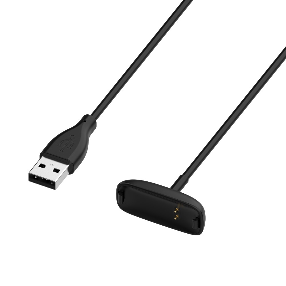 Fitbit Ace 3 / Inspire 2 (1m) USB Ladegerät Dockingstation - Schwarz
