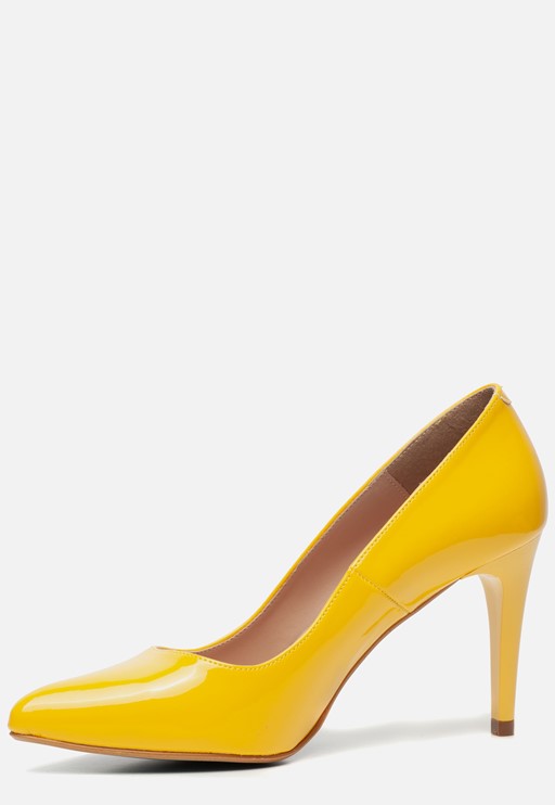 Giulia Pumps geel lak Lak