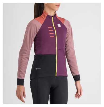 Veste Manches Longues Femme Sportful Tempo Bordeaux/Mauve